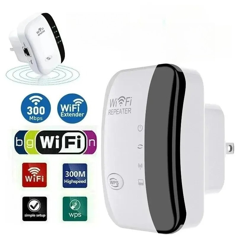Wifi Range Extender - Draadloze netwerk repeater, draagbare WiFi extender,