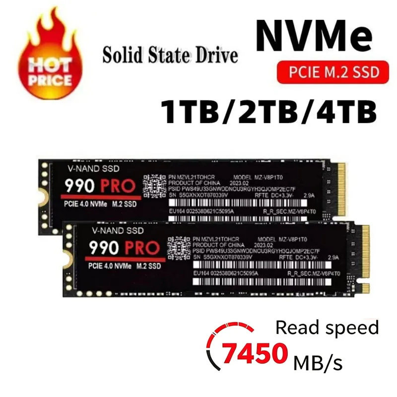 Samsung Ssd 980 Pro - Gaming SSD hoge snelheid 990 PRO