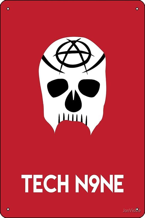 Tech N9ne Worldy Angel Poster  - Office Tech For Men recensie en prijs