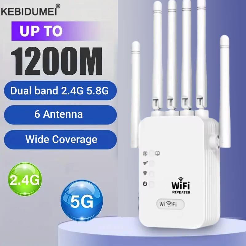 1200Mbps Draadloze WiFi Repeat - Wifi Range Extender recensie en prijs