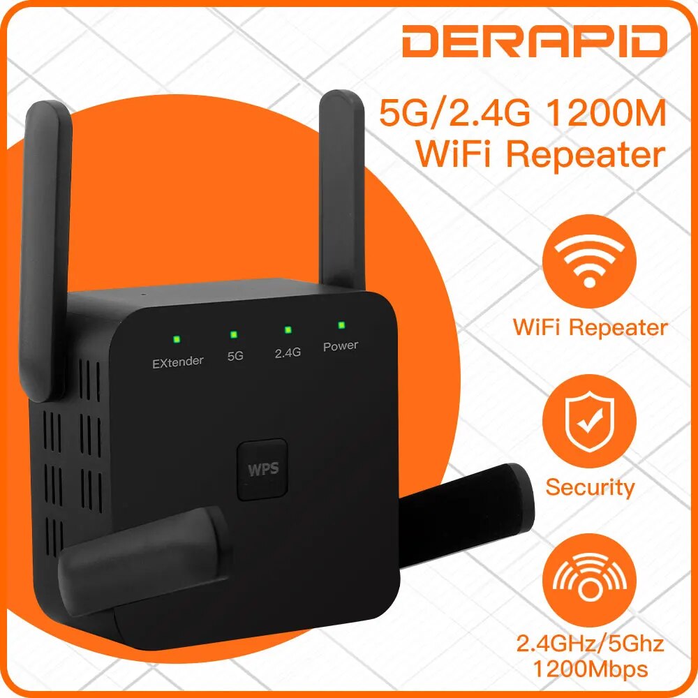 WiFi Repeater 1200Mbps 2.4GHz/ - Wifi Range Extender recensie en prijs