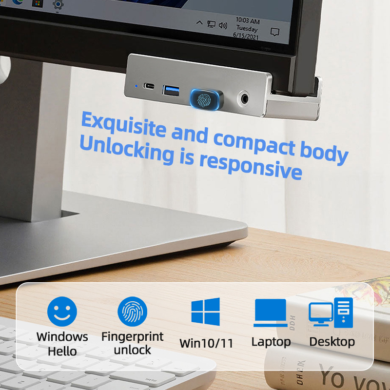 Biometrische vingerafdruklezer - Pc Security Lock recensie en prijs