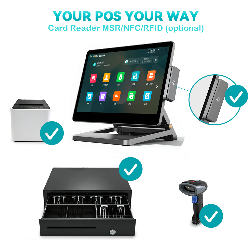 POS-systemen All-in-One 15,6 i - Pos Terminal Android recensie en prijs