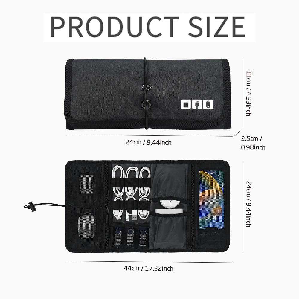 Tech Organizer Bag Kabelopberg - The Office Tech recensie en prijs