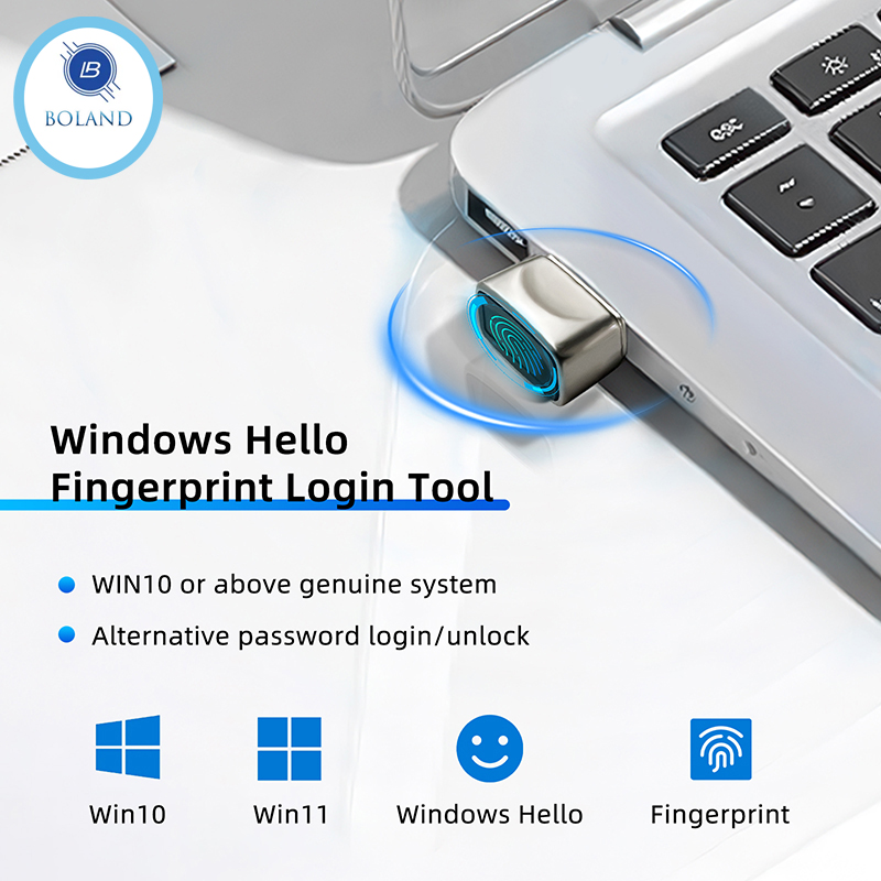 Mini biometrische vingerafdruk - Pc Security Lock recensie en prijs
