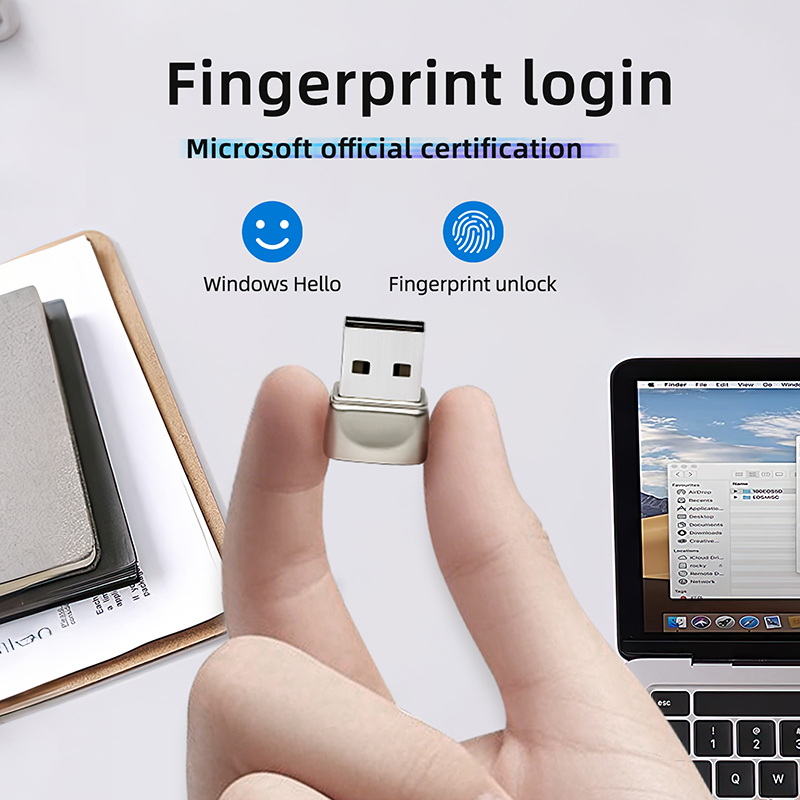 Mini biometrische vingerafdruk - Pc Security Lock recensie en prijs